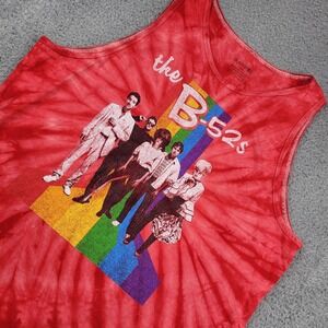 The B-52s Band‎ Graphic Tie Dye Tank Top XXL
